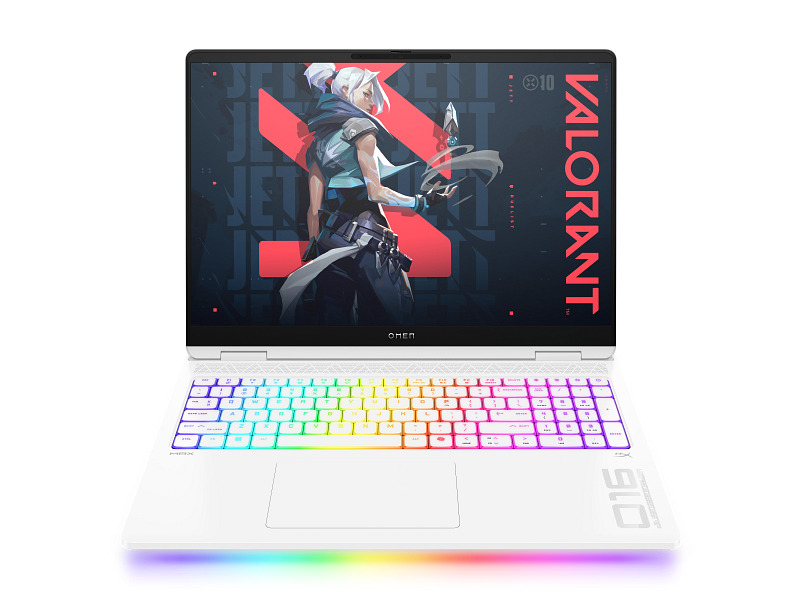 HP OMEN MAX Gaming Laptop 16-ah0027ne – Intel Core Ultra 9 275HX, 32GB RAM, 2TB SSD, NVIDIA GeForce RTX 5070 Ti 12GB, 16" WQXGA 240Hz Display, Win 11, RGB Keyboard, Wi-Fi 7, Ceramic White - Image 1