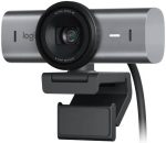 Logitech MX Brio 705 Business Webcam, Premium 4K webcam with AI-powered image enhancement, Graphite, 960-001530