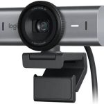 Logitech MX Brio 705 Business Webcam, Premium 4K webcam with AI-powered image enhancement, Graphite, 960-001530