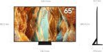 Samsung 65" Neo QLED QN70F 4K Samsung Vision AI Smart TV, NQ4 AI Gen2 Processor, Quantum Mini LED, Motion Xcelerator 144Hz, Black - Image 2