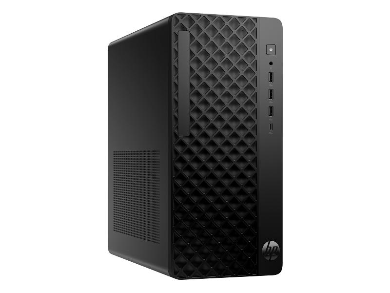 HP ProDesk 2 Tower G1i E Desktop PC (D33J7AT), Intel® Core™ i3 14100 14th Generation, 8GB DDR5 RAM, 512GB SSD, DOS, Black