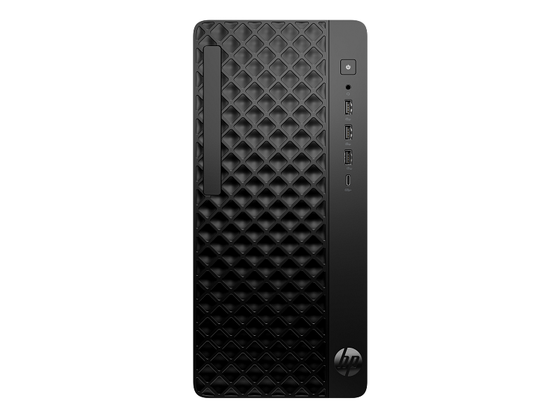 HP ProDesk 2 Tower G1i E Desktop PC (D33J7AT), Intel® Core™ i3 14100 14th Generation, 8GB DDR5 RAM, 512GB SSD, DOS, Black