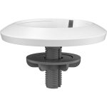 Logitech Rally Mic Pod Mount, Anchors Rally Mic Pod to a table or ceiling, with cable management for a clean installation, White, 952-000020
