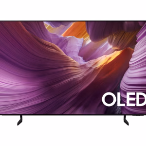 Samsung 55" OLED S85F 4K Samsung Vision AI Smart TV, NQ4 AI Gen2 Processor, 4K AI Upscaling, G-Sync Compatible, Black