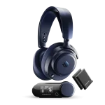 SteelSeries Arctis Nova Pro Omni Wareless Gaming Headphone, Active Noise Cancellation, Compatible with PC, PS5, Xbox, Switch, and more, 61723 - Midnight Blue