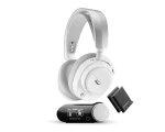 SteelSeries Arctis Nova Pro Omni Wareless Gaming Headphone, Active Noise Cancellation, Compatible with PC, PS5, Xbox, Switch, and more, 61722 - White
