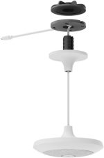 Logitech Mic Pod Pendant Mount, Ceiling pendant mount for Rally Mic Pod microphones, White | 952-000123 - Image 6