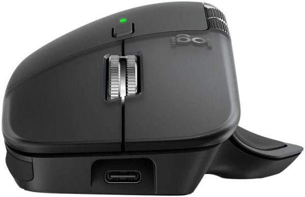 Logitech MX Master 4 Business Mouse, 200-8000 DPI, Up to 10 Meters Wireless Range, Graphite, 910-007618 - Image 3