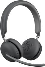 Logitech Zone Wireless 2 Headset, UC Version, AI-powered headset for two-way noise-free calls, Graphite - 981-001311