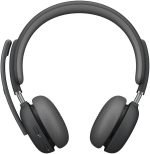 Logitech Zone Wireless 2 Headset, UC Version, AI-powered headset for two-way noise-free calls, Graphite - 981-001311 - Image 4
