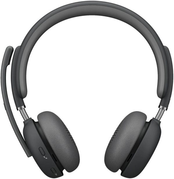 Logitech Zone Wireless 2 Headset, UC Version, AI-powered headset for two-way noise-free calls, Graphite - 981-001311 - Image 4