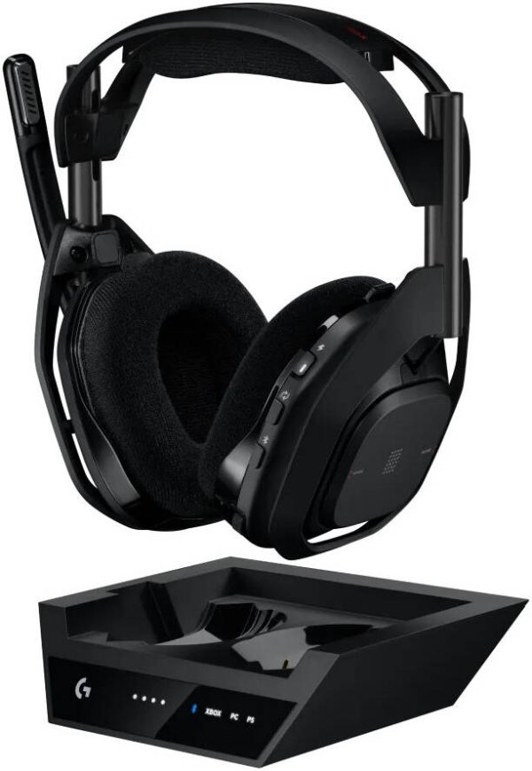 Logitech ASTRO A50 X LIGHTSPEED Wireless Gaming Headset and Base Station with PLAYSYNC, Black, 939-002128 - Image 4
