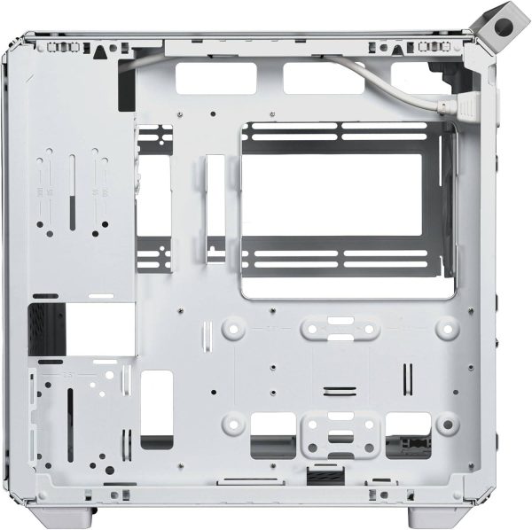 Cooler Master QUBE 500 Flatpack Macaron Small High Airflow Mid-Tower ATX Customizable Gaming PC Case, Tempered Glass, Vertical GPU Mount, USB-C, Carrying Handle, Gem Mini, Q500-DGNN-S00 - Image 7
