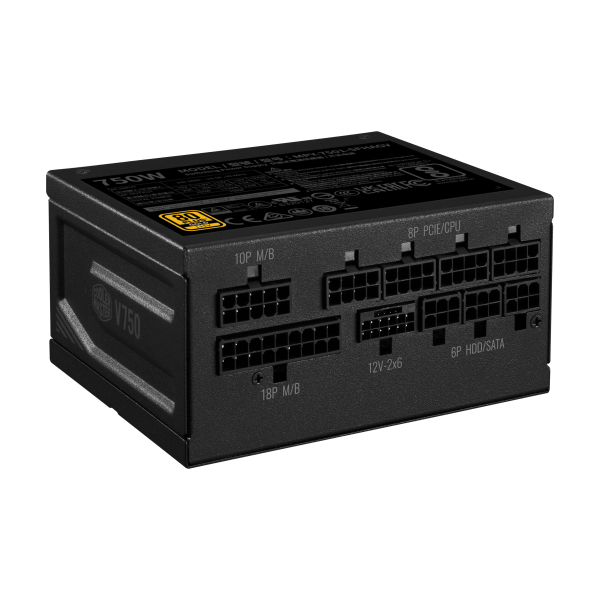 Cooler Master V SFX Gold 750 ATX 3.1 Power Supply, 80 PLUS Gold certified, Fully Modular, Black, MPY-7501-SFHAGV-3EUK - Image 4