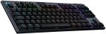 Logitech G915 X LIGHTSPEED TKL Wireless Low Profile Gaming Keyboard, Clicky Switches, Black, 920-012757 - Image 3