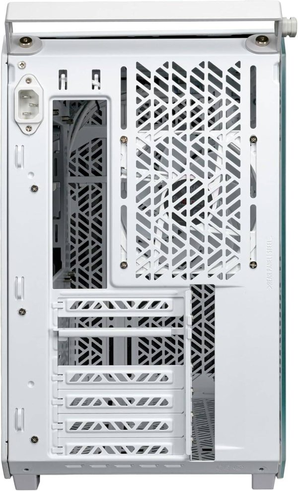 Cooler Master QUBE 500 Flatpack Macaron Small High Airflow Mid-Tower ATX Customizable Gaming PC Case, Tempered Glass, Vertical GPU Mount, USB-C, Carrying Handle, Gem Mini, Q500-DGNN-S00 - Image 8