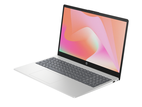 HP 15-fd1134nia 15.6" FHD Laptop, Intel® Core™ 3 100U Processor, 8GB RAM, 512GB SSD, SHARED DOS, Natural Silver - Image 3