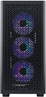 Cooler Master Elite 502 Computer Case, 3 X Pre-Installed Argb Fans, Upto 420mm AIO Support, ATX Motherboard Support, Ready for RTX 50 Series Upto 410mm, Type C Connector, Black, E502-KGNN-S00 - Image 3