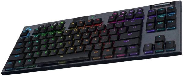 Logitech G915 X LIGHTSPEED TKL Wireless Low Profile Gaming Keyboard, Clicky Switches, Black, 920-012757 - Image 4