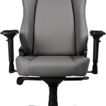 Arozzi Primo Full premium Leather Gaming Chair, Velour Neck Pillow, Up to 145kg Weight Capacity, Anthracite, PRIMO-PREM-AE