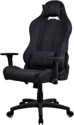Arozzi Torretta Series Supersoft Material Gaming Chair, 3D Armrests, Adjustable Lumbar Pillow, 120kg Weight Capacity, Pure Black, TORRETTA-SPSF-PBK - Image 3