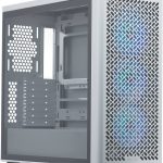 Cooler Master Elite 502 Computer Case, 3 X Pre-Installed Argb Fans, Upto 420mm AIO Support, ATX Motherboard Support, Ready for RTX 50 Series Upto 410mm, Type C Connector, White, E502-WGNN-S00