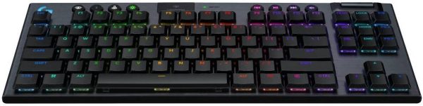Logitech G915 X LIGHTSPEED TKL Wireless Low Profile Gaming Keyboard, Clicky Switches, Black, 920-012757 - Image 2