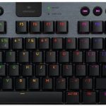 Logitech G915 X LIGHTSPEED TKL Wireless Low Profile Gaming Keyboard, Clicky Switches, Black, 920-012757
