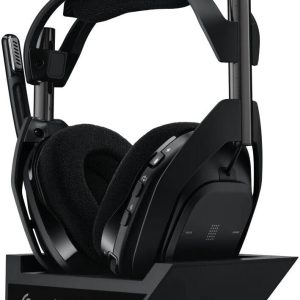 Logitech ASTRO A50 X LIGHTSPEED Wireless Gaming Headset and Base Station with PLAYSYNC, Black, 939-002128