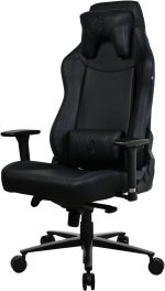 Arozzi Vernazza XL SoftPU Gaming Chair, 3D Armrests, Soft neck and lumbar pillow, Recline the backrest up to 165°, Black, VERNAZZA-XL-SPU-PBK