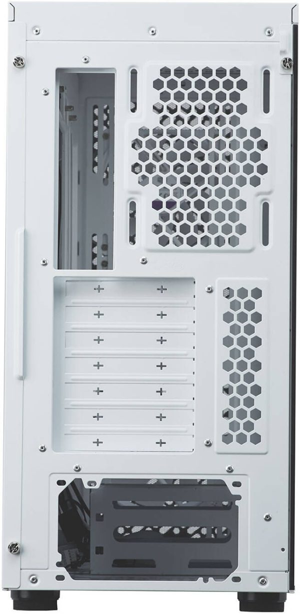 Cooler Master Elite 502 Computer Case, 3 X Pre-Installed Argb Fans, Upto 420mm AIO Support, ATX Motherboard Support, Ready for RTX 50 Series Upto 410mm, Type C Connector, White, E502-WGNN-S00 - Image 2