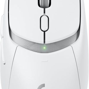 Logitech G309 LIGHTSPEED Wireless Gaming Mouse, Lightweight, LIGHTFORCE Hybrid Switches, HERO 25K Sensor, 300+ Hour Battery Life With AA Battery, 6 Programmable Buttons, PC & Mac - White, 910-007208
