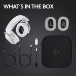 Logitech G PRO X 2 LIGHTSPEED Wireless Gaming Headset, Detachable Boom Mic, 7.1 Surround Sound, Bluetooth/USB/3.5mm Aux, for PC, PS5, PS4, Nintendo Switch, White, 981-001269 - Image 9
