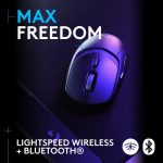 Logitech G309 Lightspeed Wireless Gaming Mouse, HERO 25K Sensor, 25,600 DPI, 86g Lightweight Design, Black, 910-007200 - Image 8