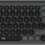 Logitech POP ICON COMBO, Bluetooth keyboard and mouse combo, comfortable typing, programmable keys and buttons, quiet clicks, Easy-Switch up to 3 devices - Graphite, 920-013140