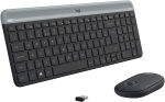 Logitech MK470 Wireless Keyboard and Mouse Combo for Windows, USB 2.4GHz Receiver, 12 FN Keys, Minimalist and Stylished, for Windows 10,11 or Later, Works with Surface - Black, 920-010069 - Image 2