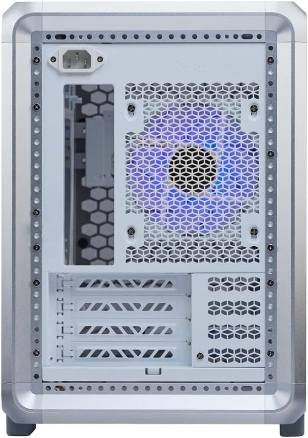 Cooler Master MasterFrame 400 Mesh Open Frame PC Case, Inspired by the FreeForm 2.0 platform, Silver, MF400M-SHNN-S00 - Image 4