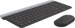 Logitech MK470 Wireless Keyboard and Mouse Combo for Windows, USB 2.4GHz Receiver, 12 FN Keys, Minimalist and Stylished, for Windows 10,11 or Later, Works with Surface - Black, 920-010069 - Image 3
