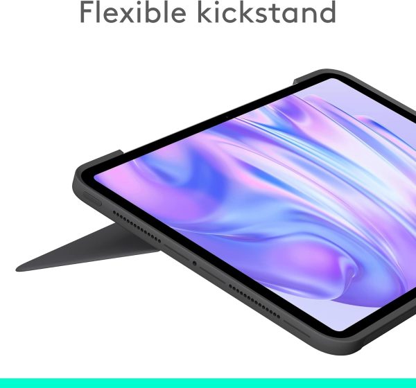 Logitech Combo Touch Keyboard for iPad Pro 11" (M4), English/Arabic, Graphite, 920-012778 - Image 2