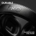 Logitech G PRO X 2 LIGHTSPEED Wireless Gaming Headset, Detachable Boom Mic, 7.1 Surround Sound, Bluetooth/USB/3.5mm Aux, for PC, PS5, PS4, Nintendo Switch, Black, 981-001263 - Image 4