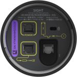 Logitech Sight Tabletop companion camera with intelligent multi-participant framing, best front-and-center view of the room, from anywhere, Black, 960-001510 - Image 5