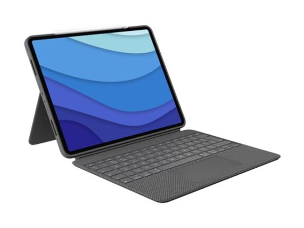 Logitech Combo Touch Backlit keyboard and precise trackpad for iPad Pro, Graphite, 920-012669 - Image 3