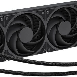Cooler Master MasterLiquid PL360 TR5-SP6 CPU Cooler, Optimised for AMD Threadripper CPU, Large base, Full coverage, Mobius 120mm Fans x 3, Non LED, Black, MLO-R36M-A24PK-RA