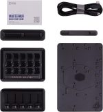 Cooler Master Master Hub Creator Kit, Stream Kit include 1x(Base, 4x6) 1x(15xKey) 1x(2xRoller) 1x(5xFader), Black, MHSK13AA00 - Image 13
