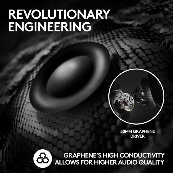 Logitech G PRO X 2 LIGHTSPEED Wireless Gaming Headset, Detachable Boom Mic, 7.1 Surround Sound, Bluetooth/USB/3.5mm Aux, for PC, PS5, PS4, Nintendo Switch, White, 981-001269 - Image 6