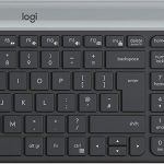 Logitech MK470 Wireless Keyboard and Mouse Combo for Windows, USB 2.4GHz Receiver, 12 FN Keys, Minimalist and Stylished, for Windows 10,11 or Later, Works with Surface - Black, 920-010069