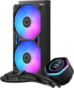 Cooler Master ML 240 Atmos II LCD ARGB Simple Water Cooling CPU Cooler, Black, MLX-D24M-A25SZ-L1 - Image 2