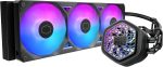 Cooler Master Atmos II 360 VRM Freeform 2.0 CPU Liquid Cooler, Dual Chamber Pump, Customizable aRGB Lighting, Quiet Qperation, Easy Install, AMD Ryzen 9 AM5|4, Intel Ultra i9 LGA 1851|1700, Black, MLX-D36M-A25SZ-V1