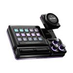 Cooler Master MasterHUB 3xKnob Module: Precision Control with Customizable Knobs and RGB LEDs for Effortless Fine-Tuning of Creative Apps and Lighting, Black, MHKB03AA22 - Image 3