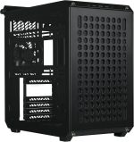 Cooler Master QUBE 500 Flatpack Black Small High Airflow Mid-Tower ATX Customizable Gaming PC Case, Tempered Glass, Vertical GPU Mount, USB-C, Carrying Handle, Gem Mini, Q500-KGNN-S00 - Image 10